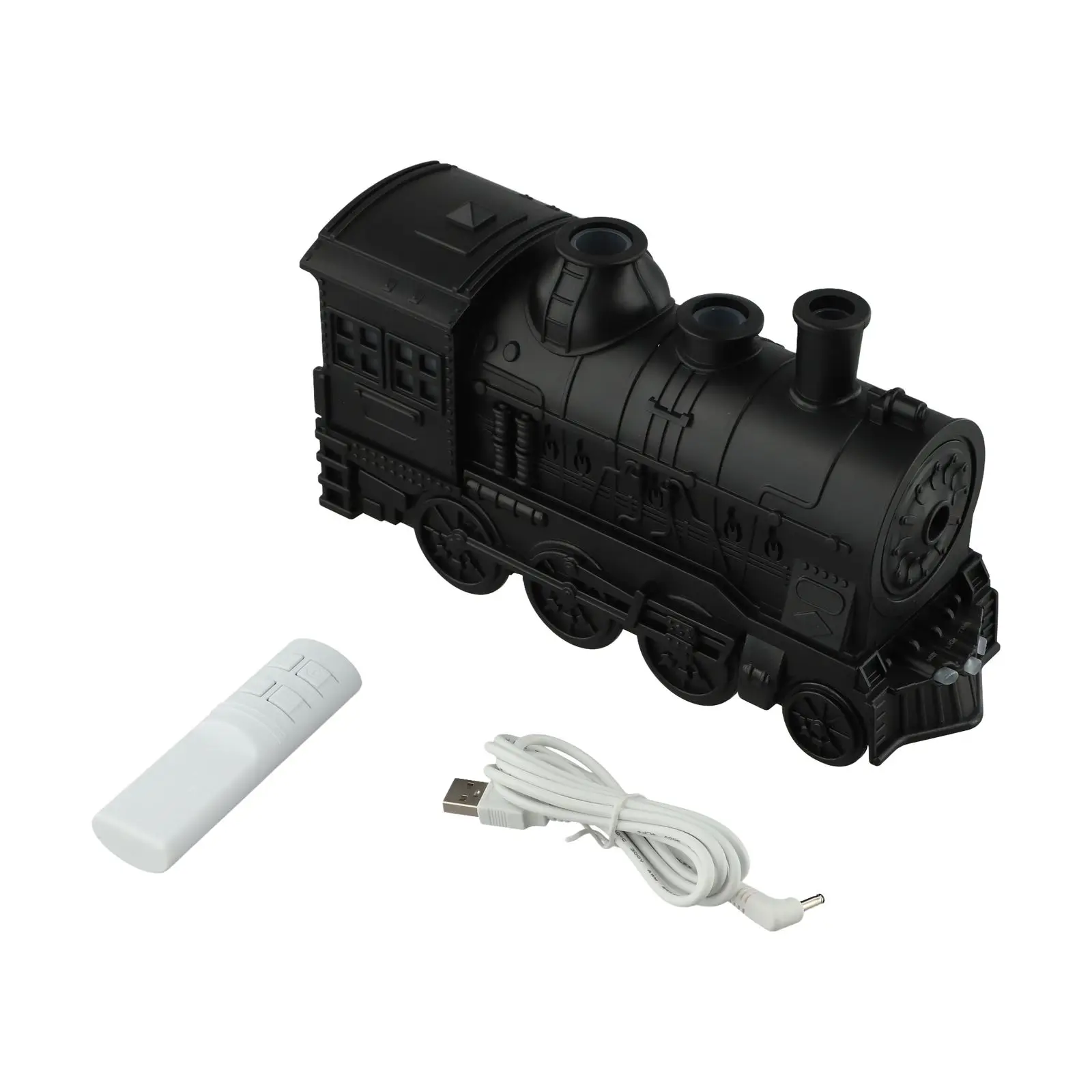 

Уникальный увлажнитель для ароматерапии, разработанный как классический паровоз; Характеристики безопасности, автоматическое отключение и режимы окружающего освещения.