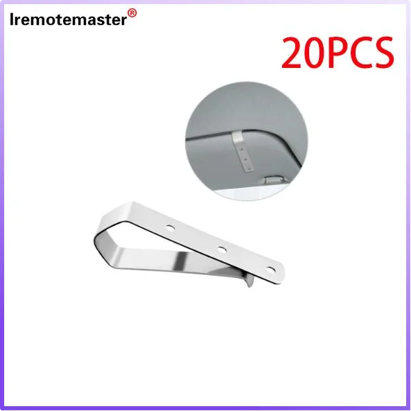 20pcs Visor Clip Garage Door Remote Opener Replacement for Liftmaster 893max 971LM 893LM 373LM Garage Door Remote Opener