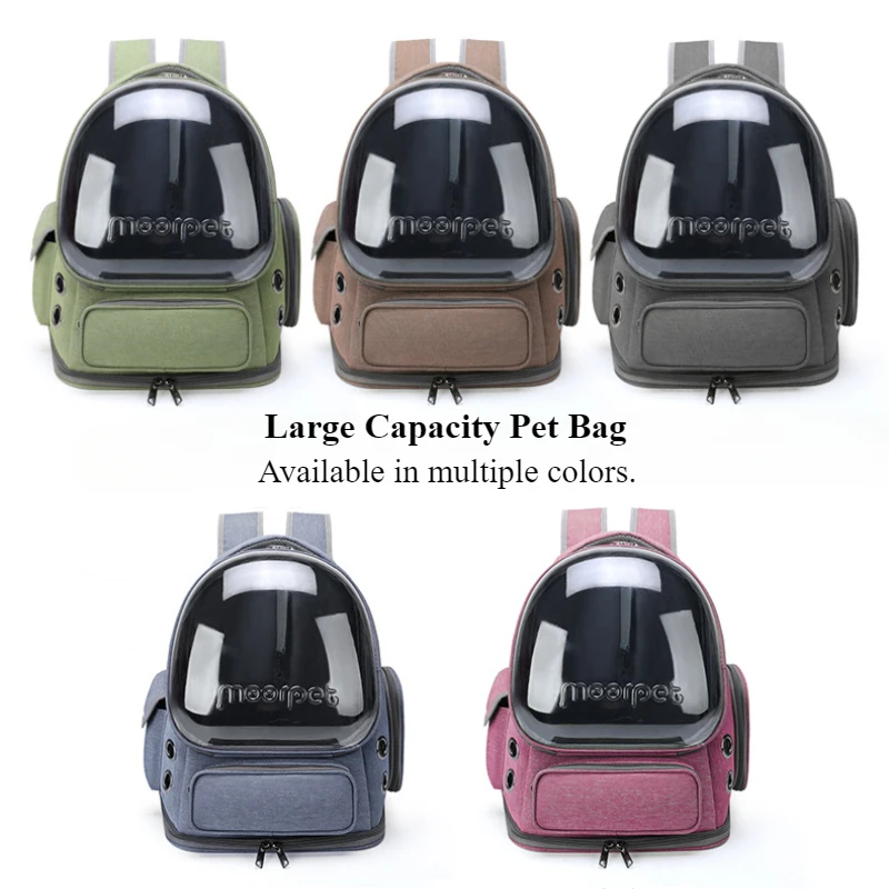 

Transparent Pet Cat Carrier Bag Outdoor Travel Backpack for Cats Small Dogs Breathable Cat Carrying Bag Pet Supplies