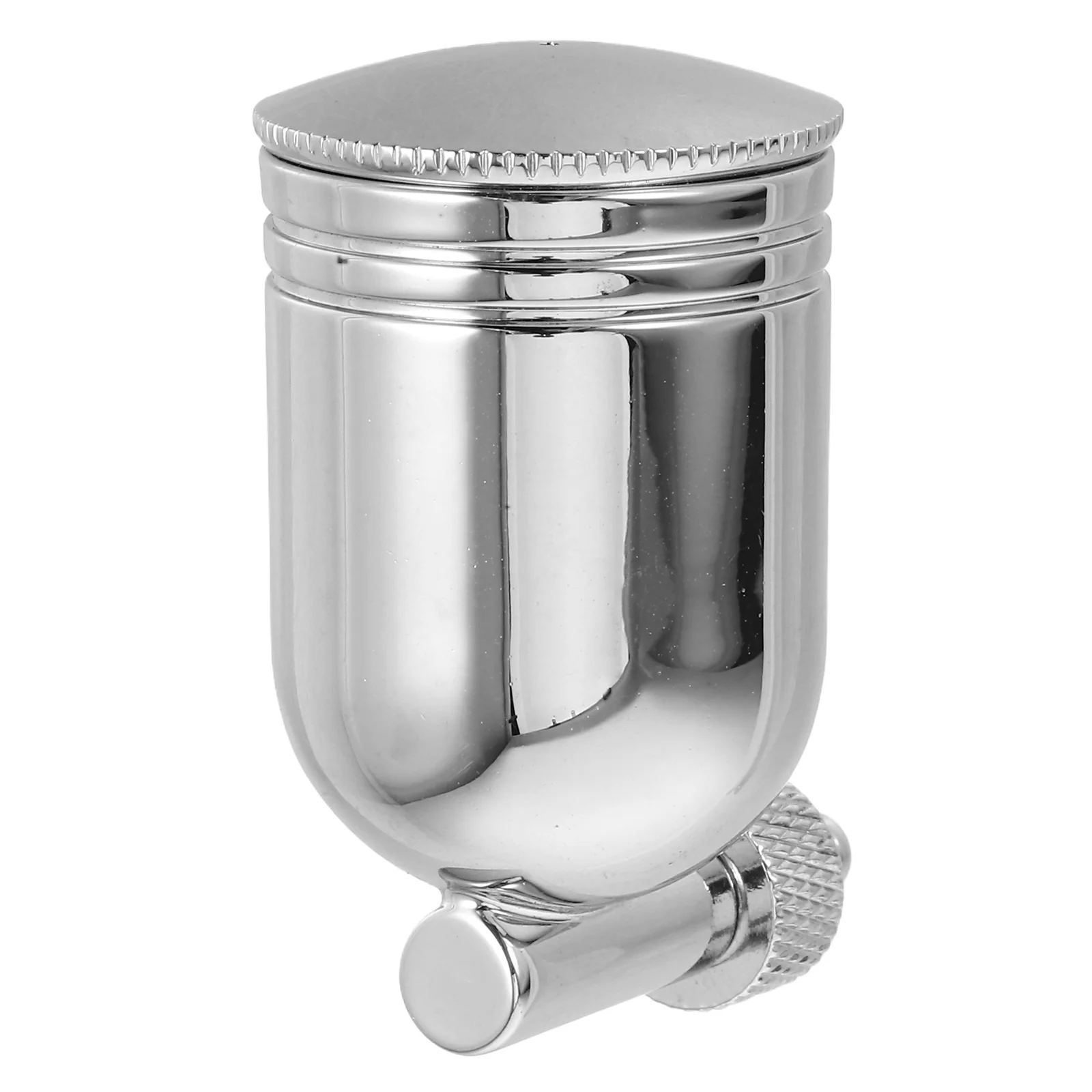 10cc Copper Airbrush Paint Cups Lightweight Silver Spray Gun Pigment Pot Portable Design Durable Material Versatile Usage Model
