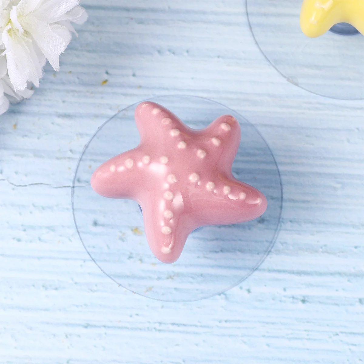 

1Pcs Suction Cup Door Knob Pink Drawer Handle Pull for Cabinet Wardrobe Furniture Home Door Knob Suction Cup Hook