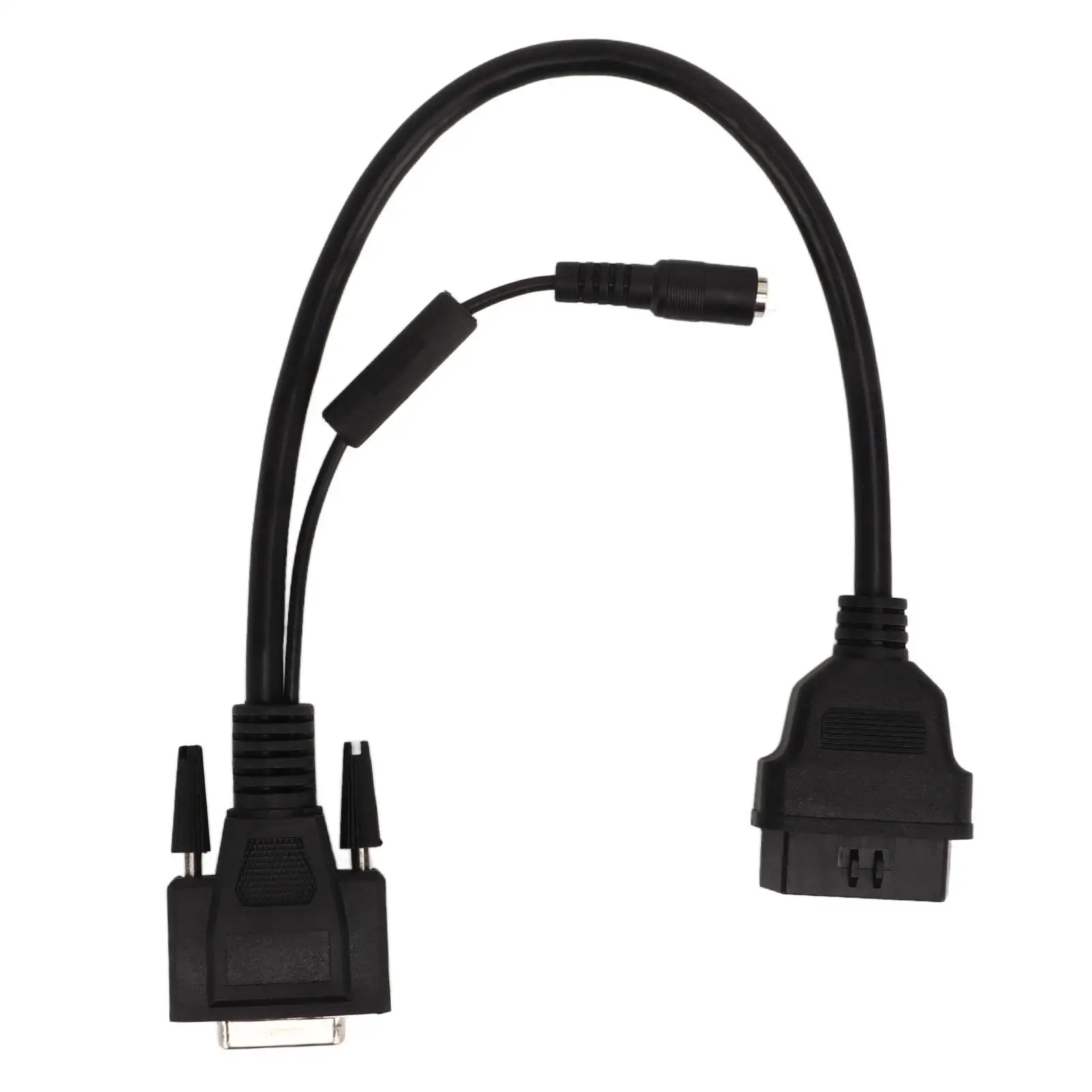 X431 OBD I Adapter Box 16pin Male to 15pin Female Wiring Conversion Cable - Replacement Accessory