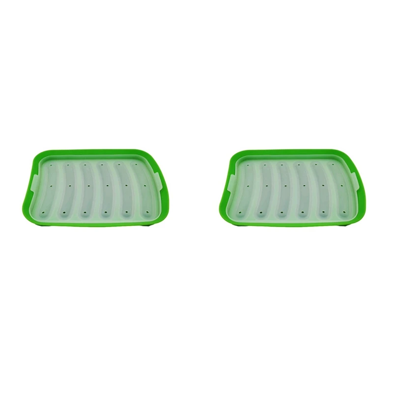 【Venda relâmpago】2x verde-6 em 1 máquina de salsicha diy molde fazendo cachorro quente artesanal presunto molde de silicone máquina de alimentos cozinha cozinhar gadg