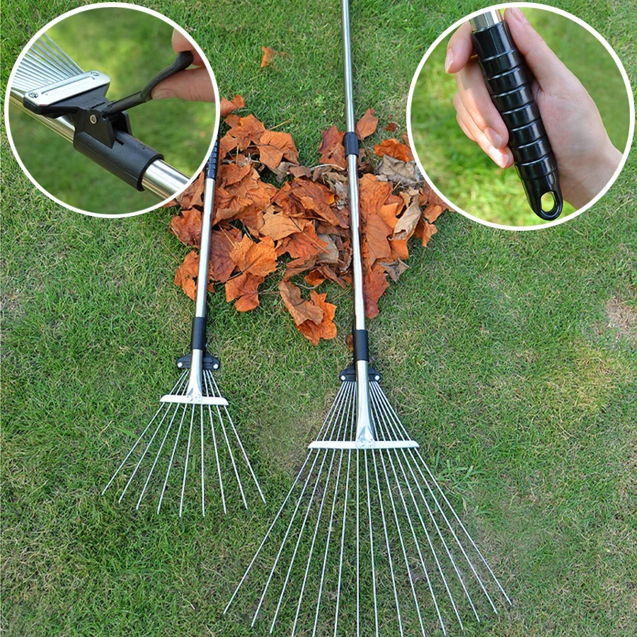 metal-garden-rake-farm-tool-for-soil-leveling-leaf-cleaning-sand-tidying-practical-agricultural-and-gardening-supplies