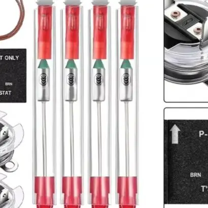For Rv Thermal Cutoff Thermostat Assembly Kit With Fuses For Water Heater Models 93866 91447 Replacement Parts