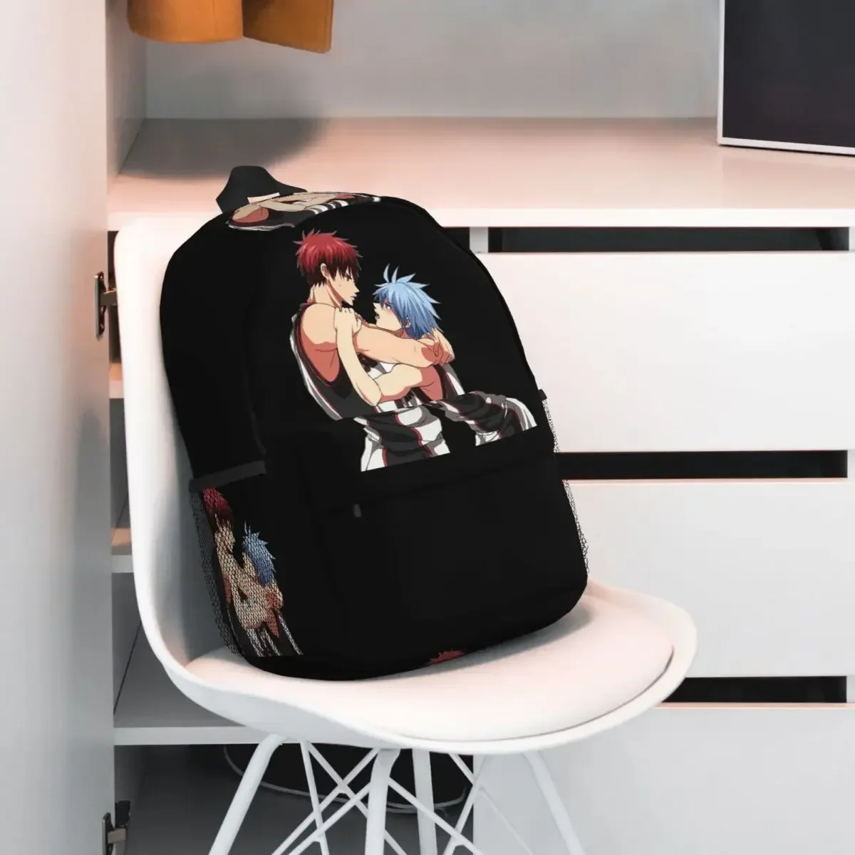 حقيبة ظهر هاراجوكو لكرة السلة كوروكو نو سلة باسوكي كايجو Daypack للأولاد والبنات حقيبة كتب حقائب كتف للرجال والنساء حقيبة مدرسية للأطفال