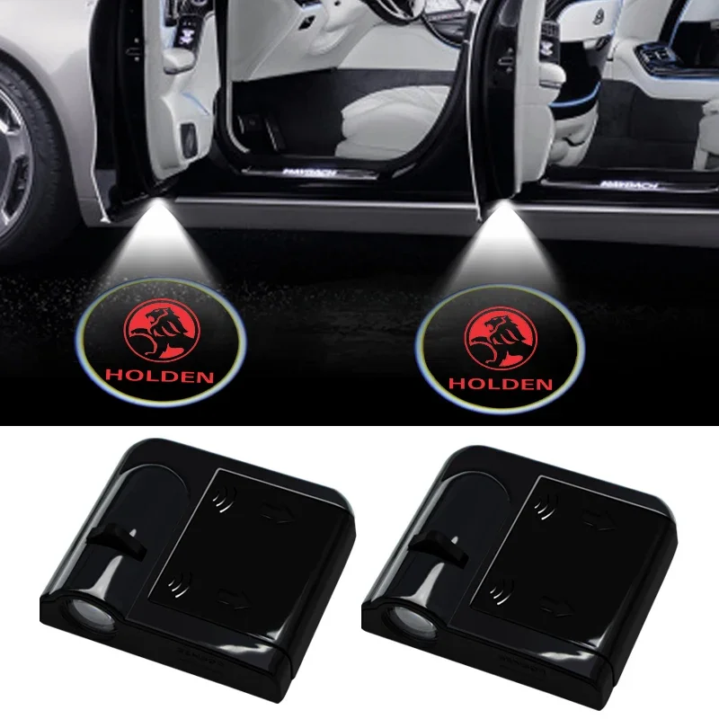 

Car Door LED HD Welcome Courtesy Shadow Projector Lamp Logo Light For Holden Astra Commodore Cruze Monaro Colorado
