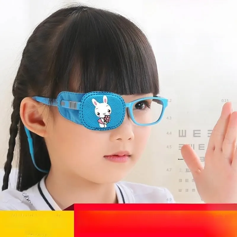 

Adorable Single Eye Patch for Children's Lazy Eye And Crossed Eyes Correction Cute Eye Cover for Near-Sightedness And Far-Sig...