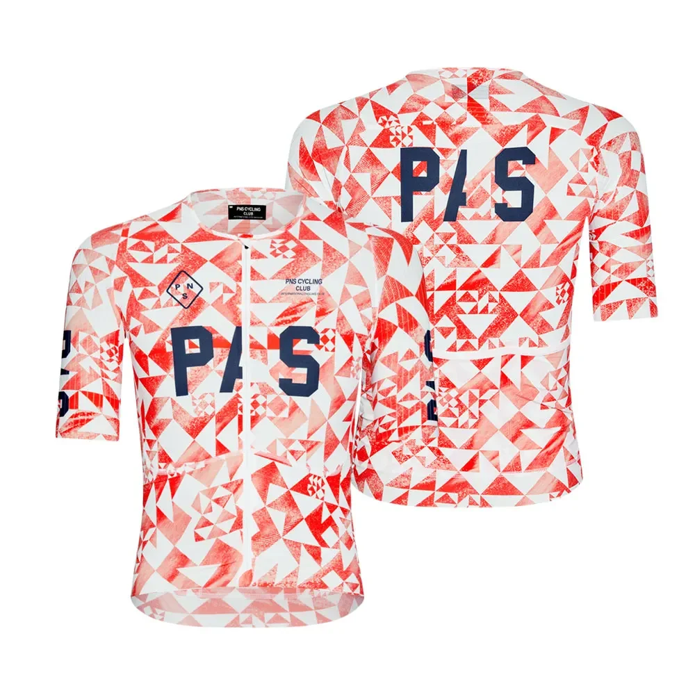 

Men Aero Cycling Jersey PNS Cycling Jersey Short Sleeve High Quality Race Fit Lightweight Bicycle Clothing MTB Road Bike Shirts