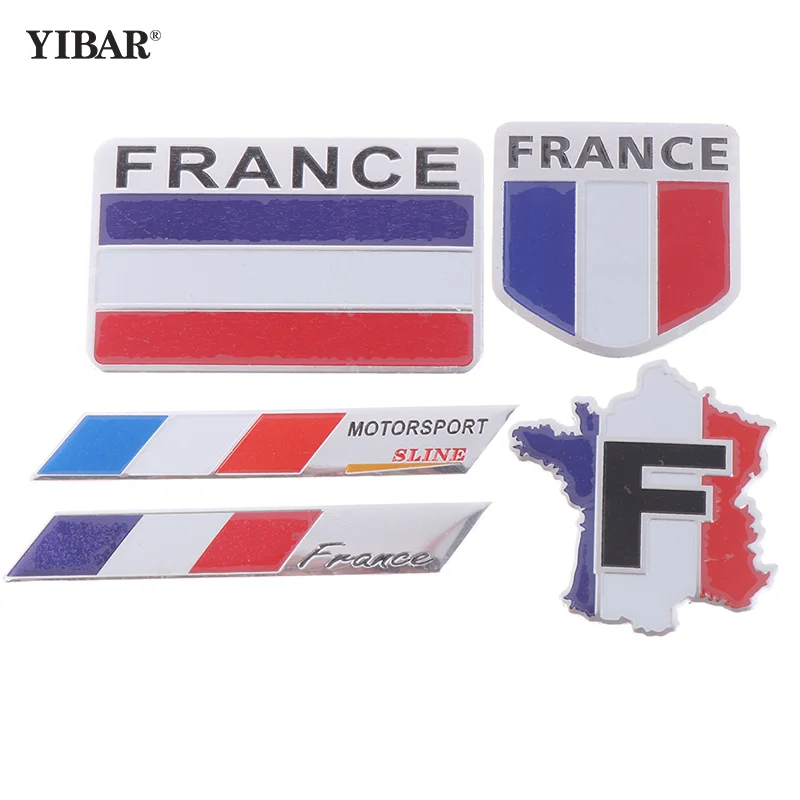 【yibar】1-шт-значок-с-логотипом-французского-флага-из-сплава-декоративные-наклейки-для-автомобиля-и-мотоцикла