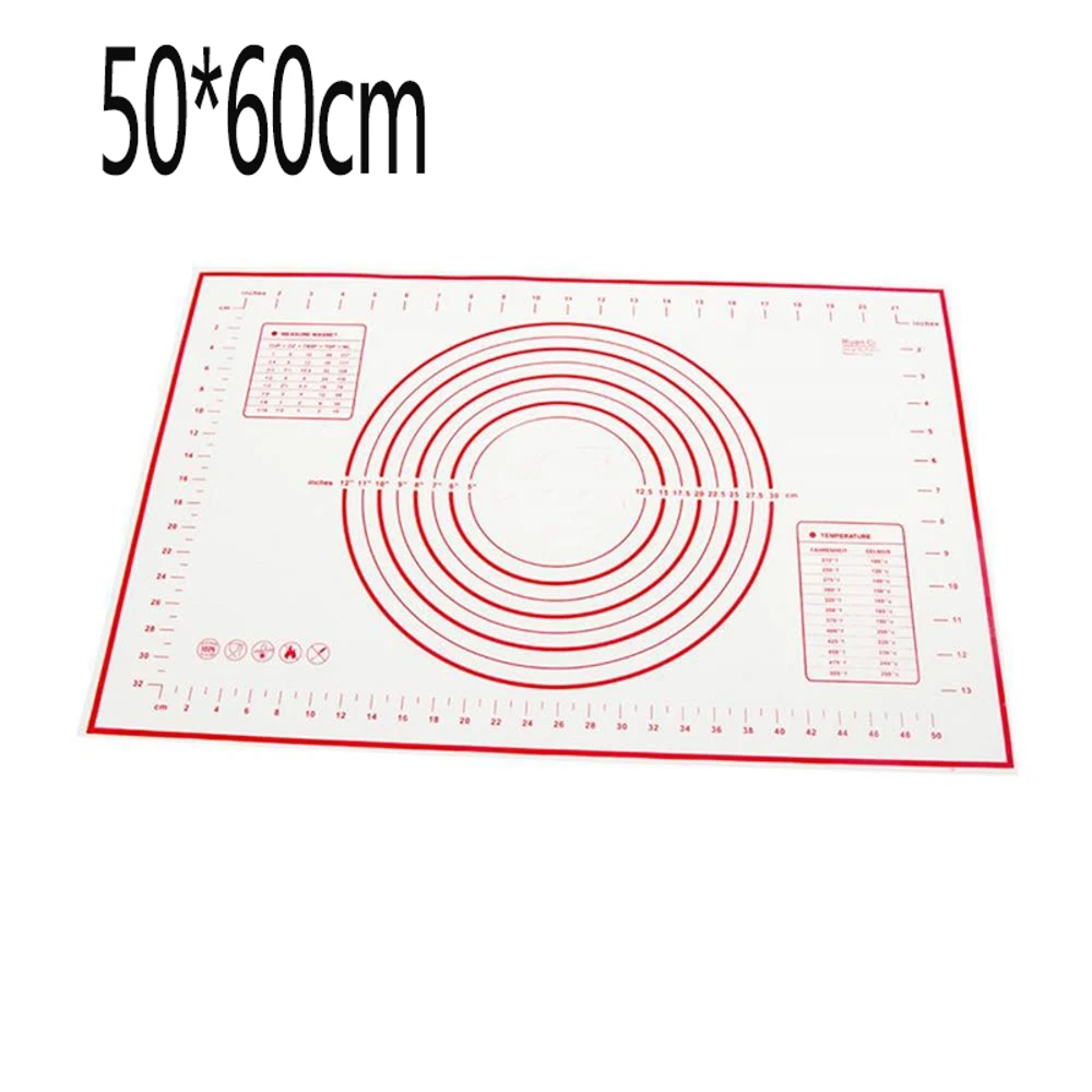 

Силиконовый коврик для раскатки теста, 50 х60 см