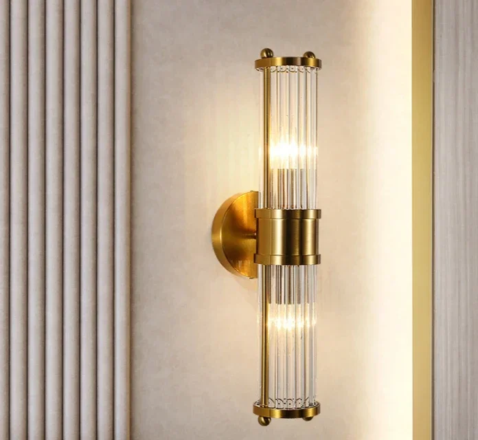 

Luxury Led E14 Crystal Wall Lights Modern Decoration Bathroom Kitchen Living Room Wall Lamps Bedroom Bedside Hallway Lighting