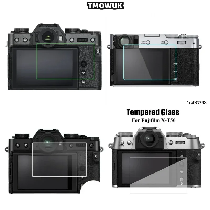 

For Fujifilm X-T50 XE5 XE-4 9H HD Tempered Glass Screen Protector Protective Film