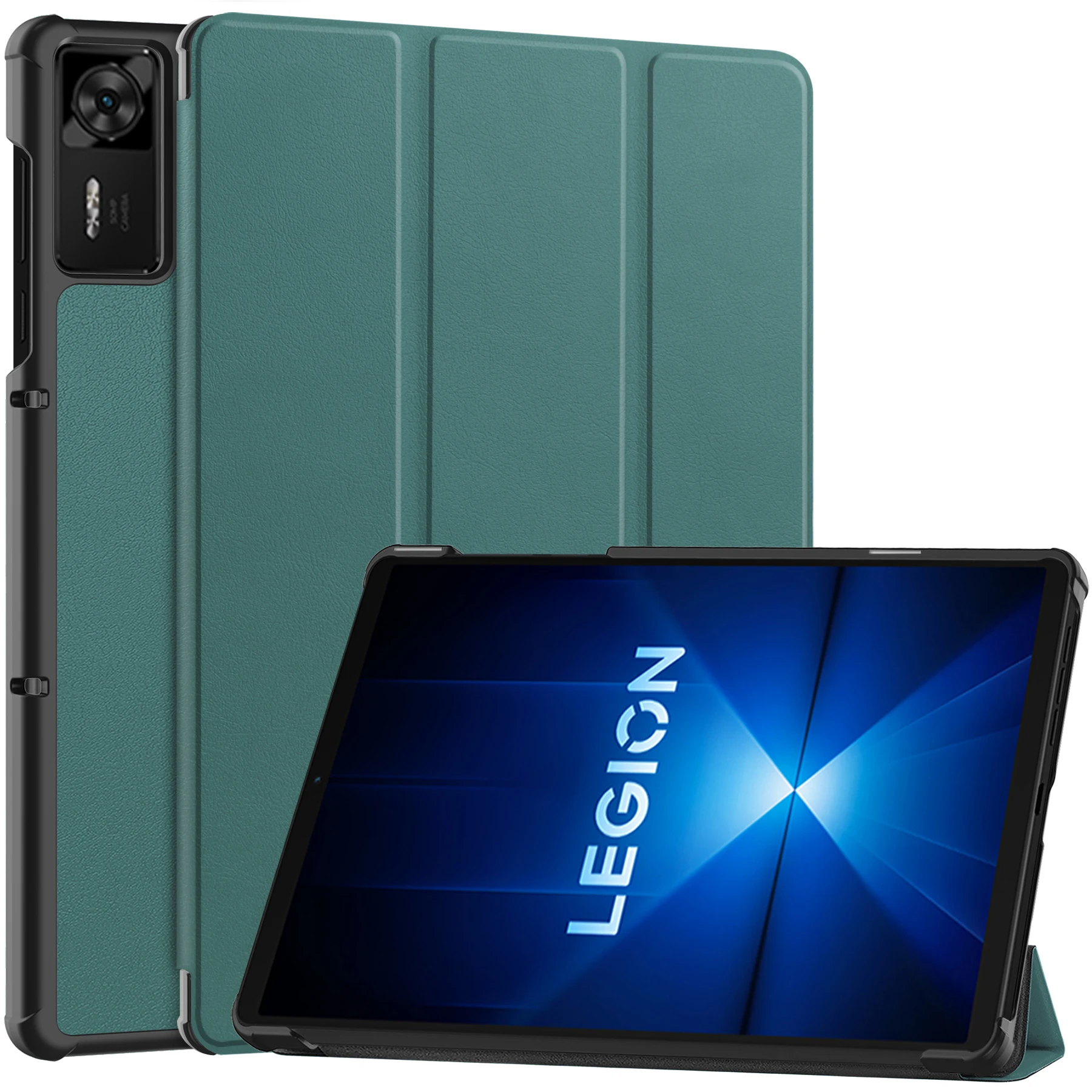 

Чехол для планшета Lenovo Legion Y700 (4-го поколения), 8,8-дюймовый тройной чехол из искусственной кожи с твердым корпусом