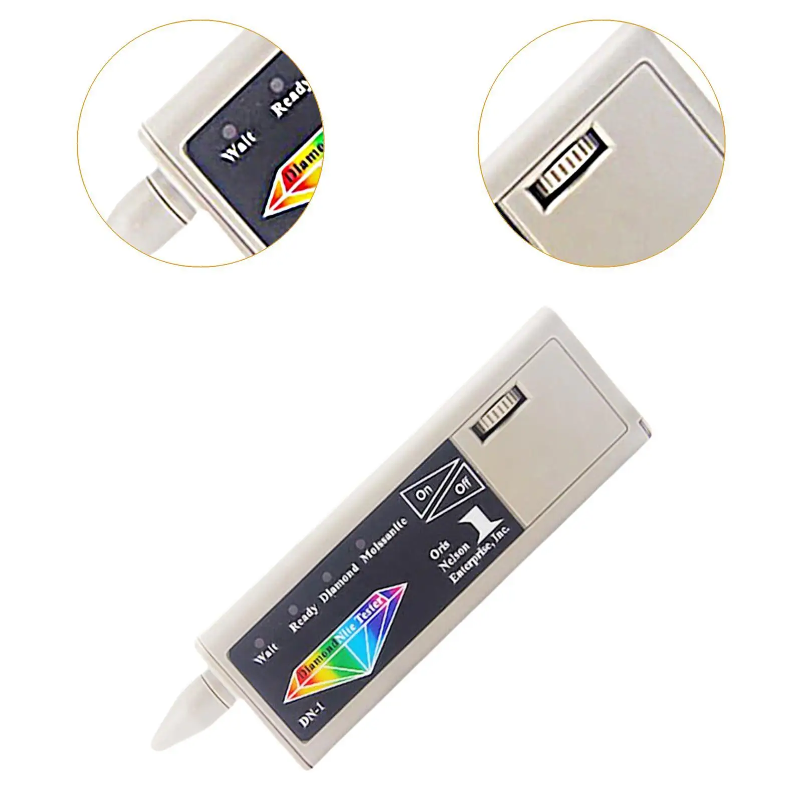 Diamond Tester Pen Portable High Accuracy Diamond Selector Professional Jewelry Tool Diamond Testing Tool Moissanite Tester