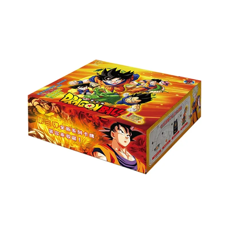 Dragon Ball Card Son Goku Rare Flash Card Battle Card Enhancement Pack Anime Characters Collection Flash Cards regalo per bambini