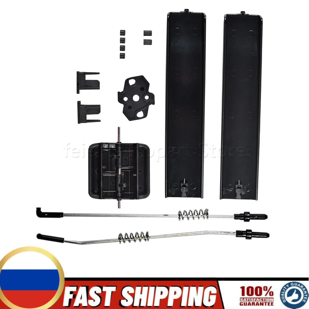 Car Siding Window Repair Kit For Volkswagen Transporter T5 & T6 Right Or Left Side Sliding Window Glass Latch Cover Set Repair