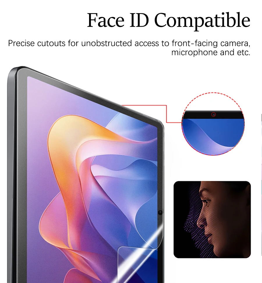 3 Stück Papiergefühl wie Displayschutzfolie für Xiaomi Redmi Pad 2 11 Zoll 2025 Film ohne Glas – Detail 4