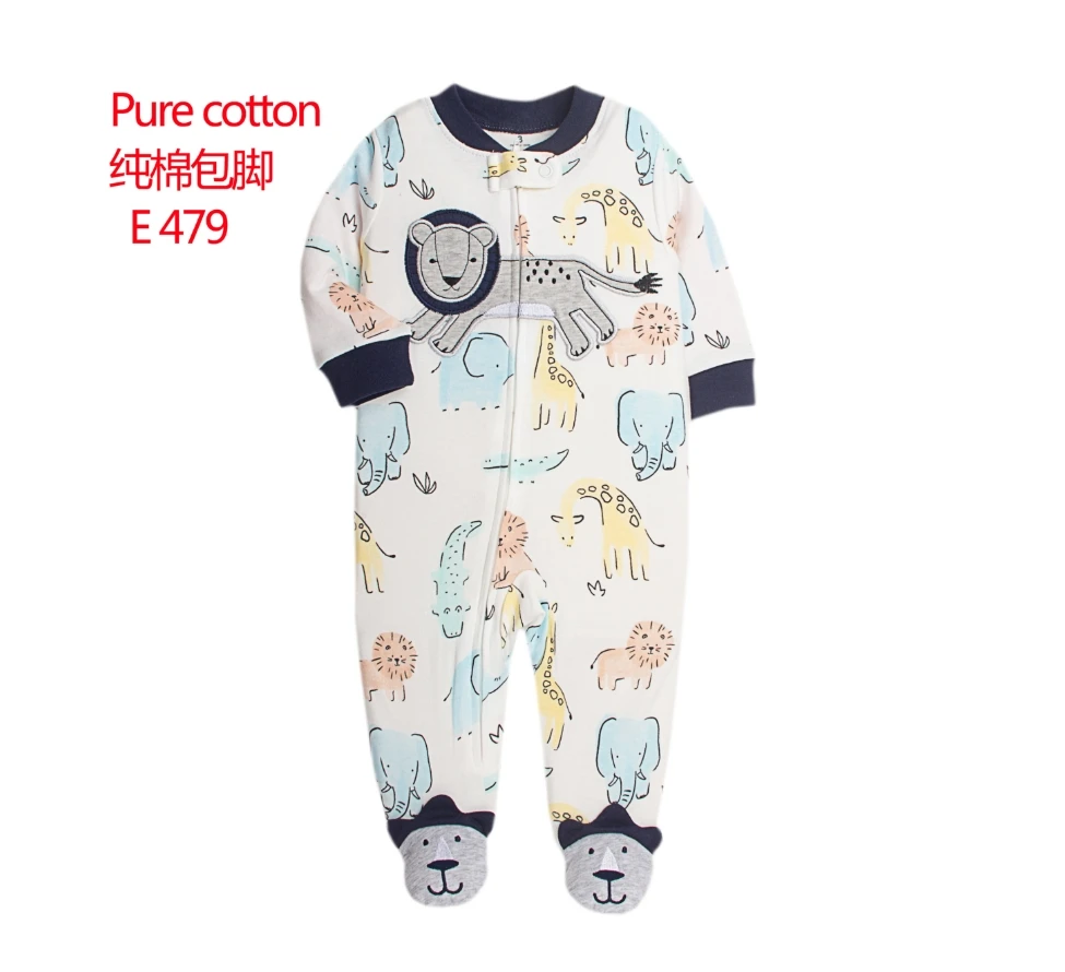 2024 Baby clothes zipper romper newborn baby clothes spring summer winter ropa bebe girls clothes girls jumpsuit cotton