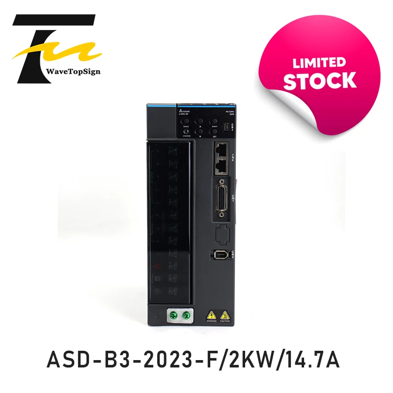 

Boding Delta Servo Motor Driver 2kW B3 Series ASD-B3-2023-F AC 100-230V Use For Automated Industry