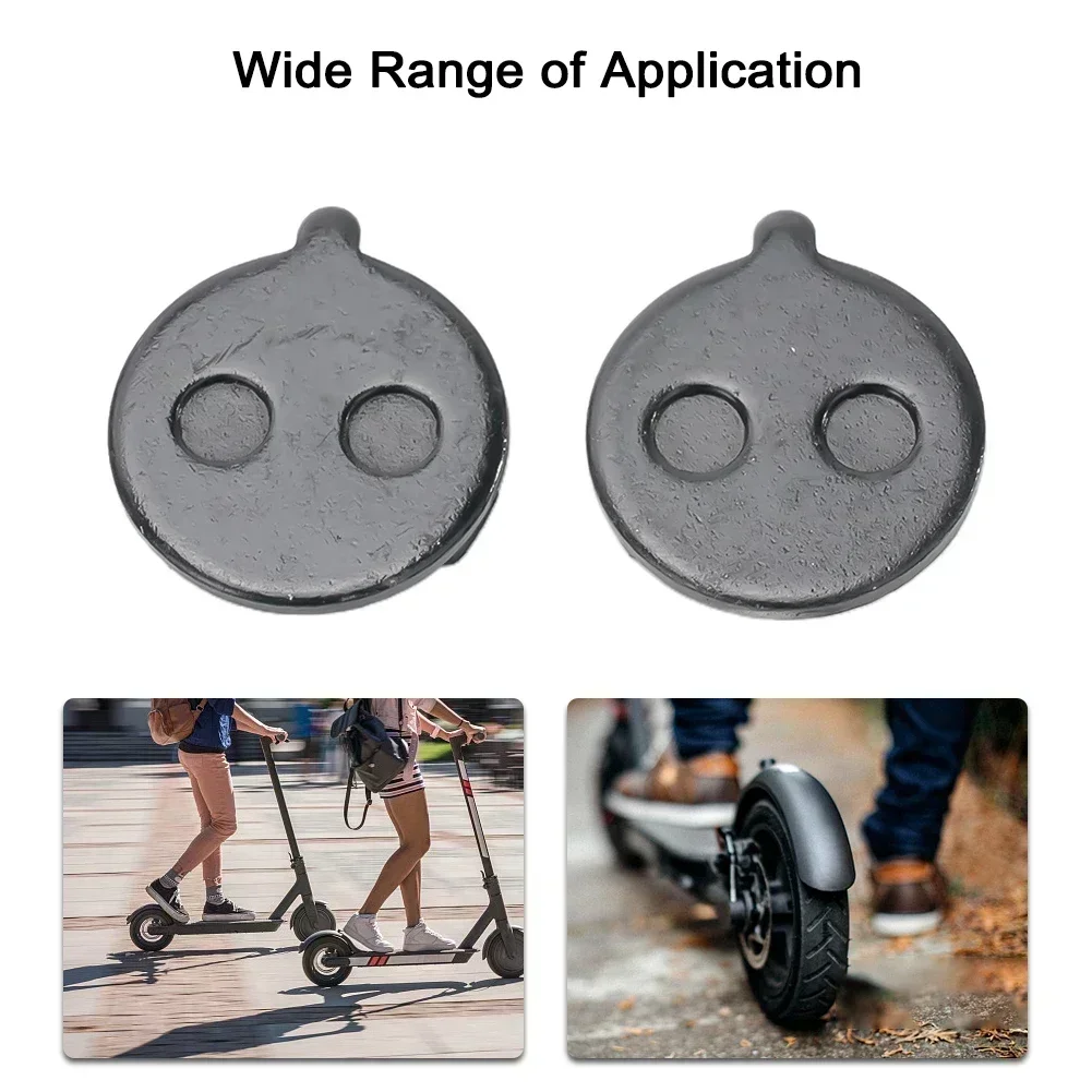 High Quality Disc Brake Pad 1 Pair 24.18*21.35mm Cycling Escooter Parts For KUGOO Semi-Metal Electric Scooter Accessories