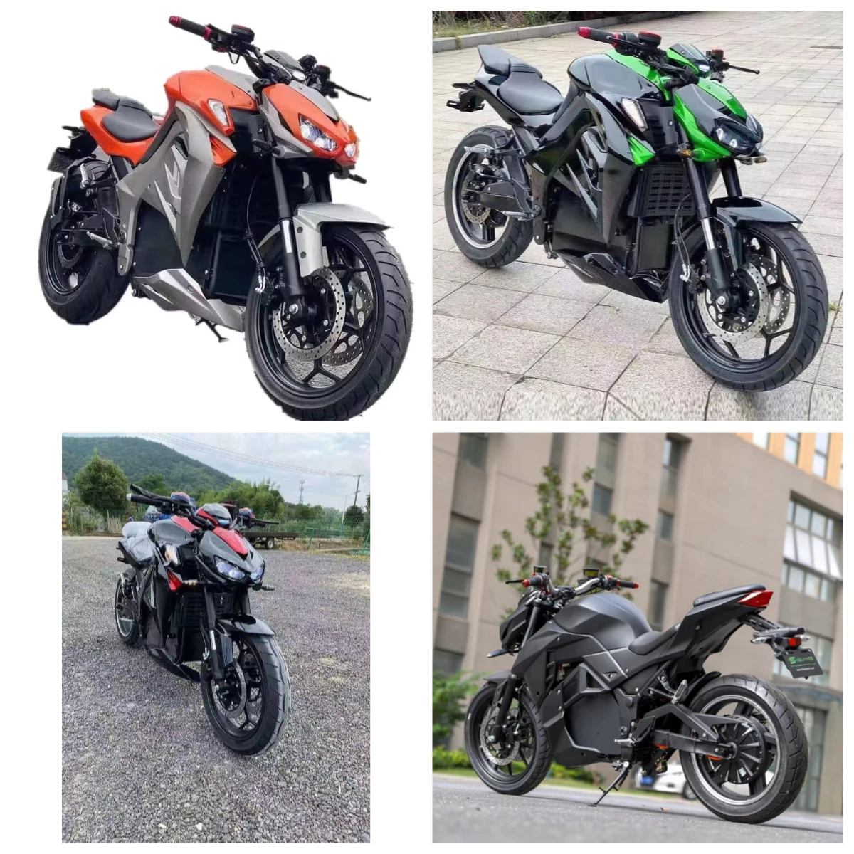 

Luyuan Electric Motorcycle EEC 10000W 72V Lithium Battery Electric Motorcycle Electric Bike Deliver To European