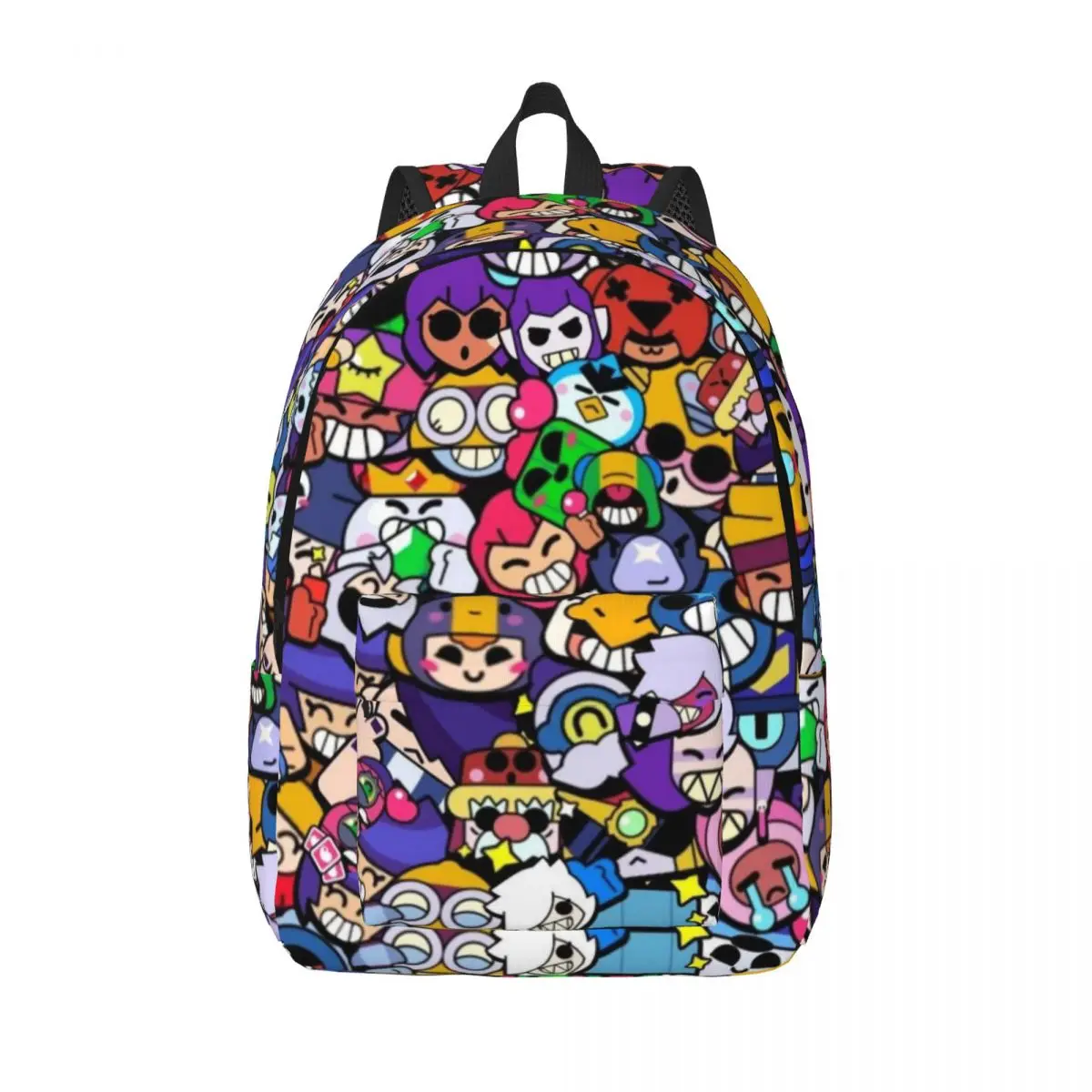 Zaino da gioco intrecciato per uomo donna adolescente studente lavoro Daypack College borse di tela regalo