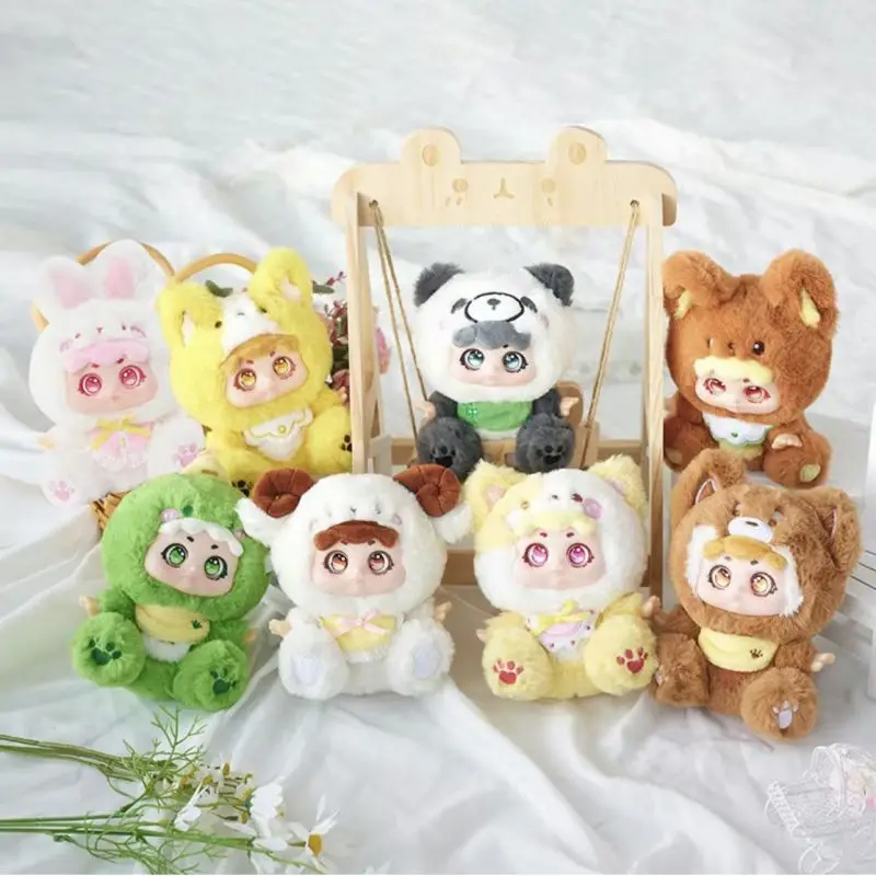 Animal Garden Party Plush Blind Box Surprise Toy Action Figure Anime Figurine Dolls Statue Model Plush Toys Decor Birthday Gift