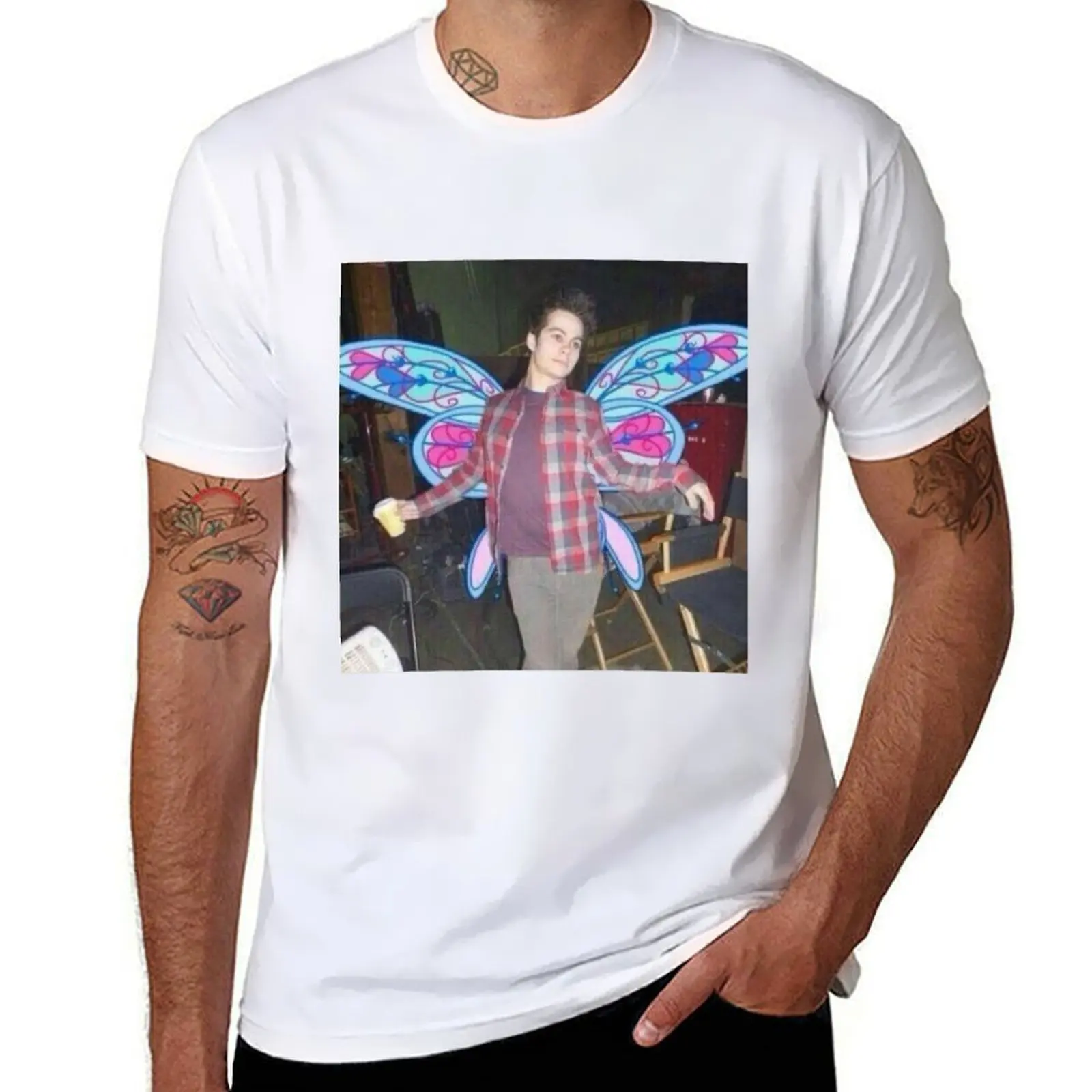 

Dylan O’brien a cute fairy3 T-Shirt g man t shirts for men t shirts for man graphic vintage T-Shirt