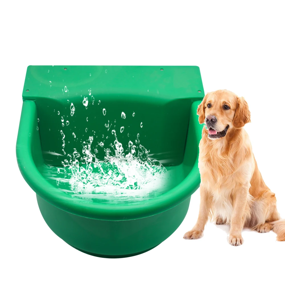 

1 шт., автоматическая поилка для крупного рогатого скота, лошади, поилка для коров, пластиковый диспенсер большой емкости для собак, коз, фермы, оборудование для домашнего скота