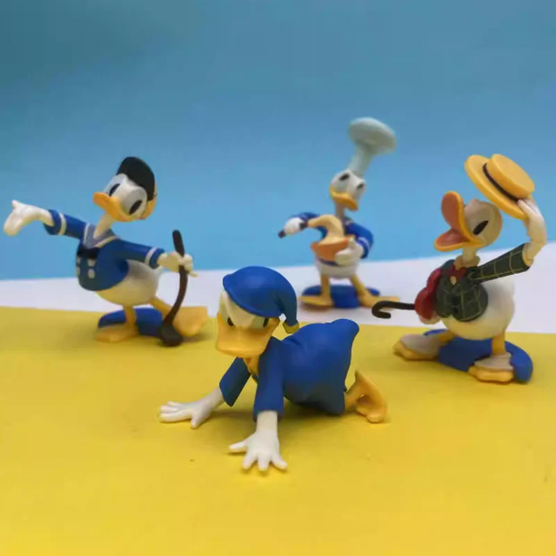 

New Cute Duck 90th Anniversary Sailor Dress Chef Duck Blind Box Handmade Desktop Ornament Action Figure Festival Surprise Gift