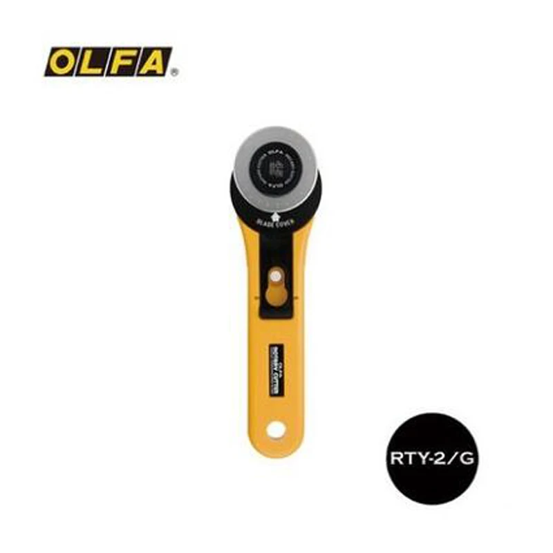 OLFA RTY-1/G 28MM / RTY-2/G 45MM / RTY-3/G 60MM / RTY-4 18MM Rotary Cutter Knife Multipurpose Utility