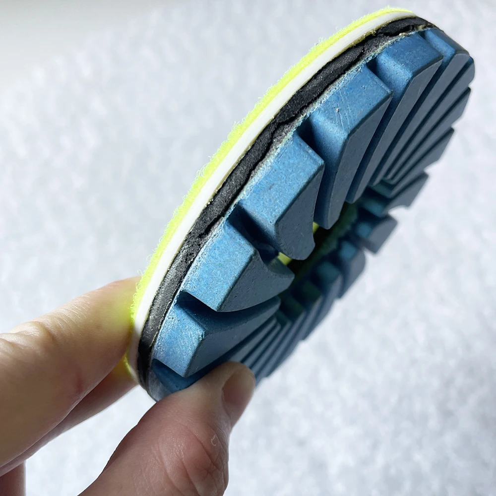 

10Pcs 4 Inch 100mm Edge Grinding Disc Diamond Polishing Pad For Granite Marble Stone Concrete Floor