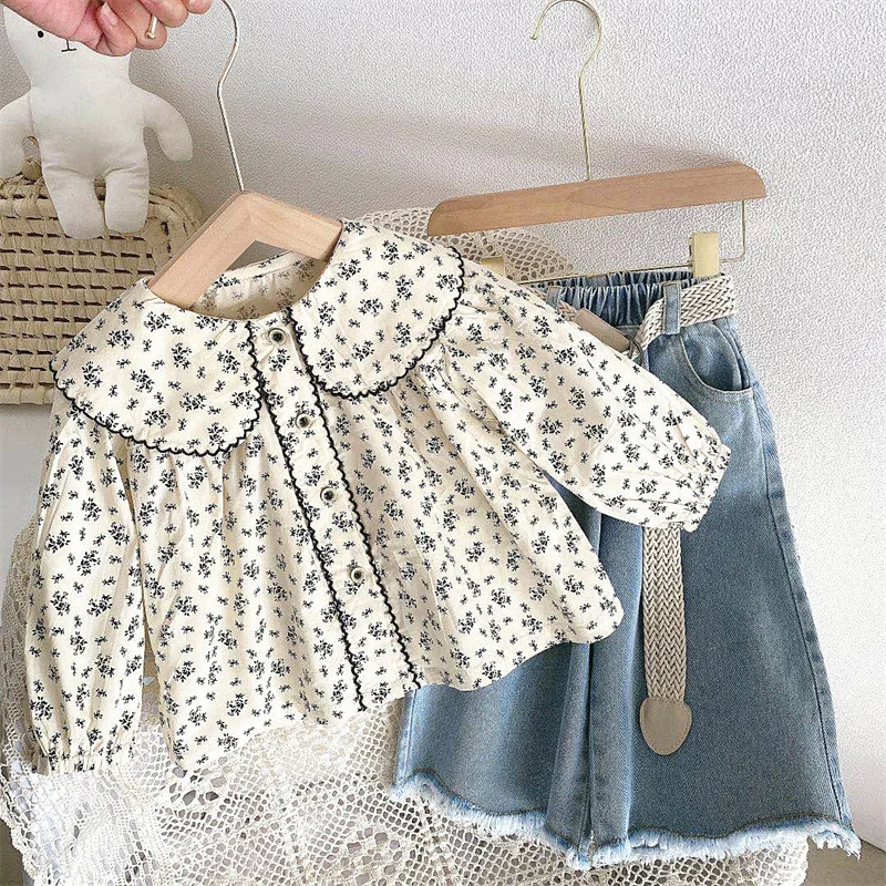 Girls Baby\'s Coat Blouse Jacket Outwear 2024 Flowers Spring Summer Overcoat Top Party High Quality Children\'s Clothing