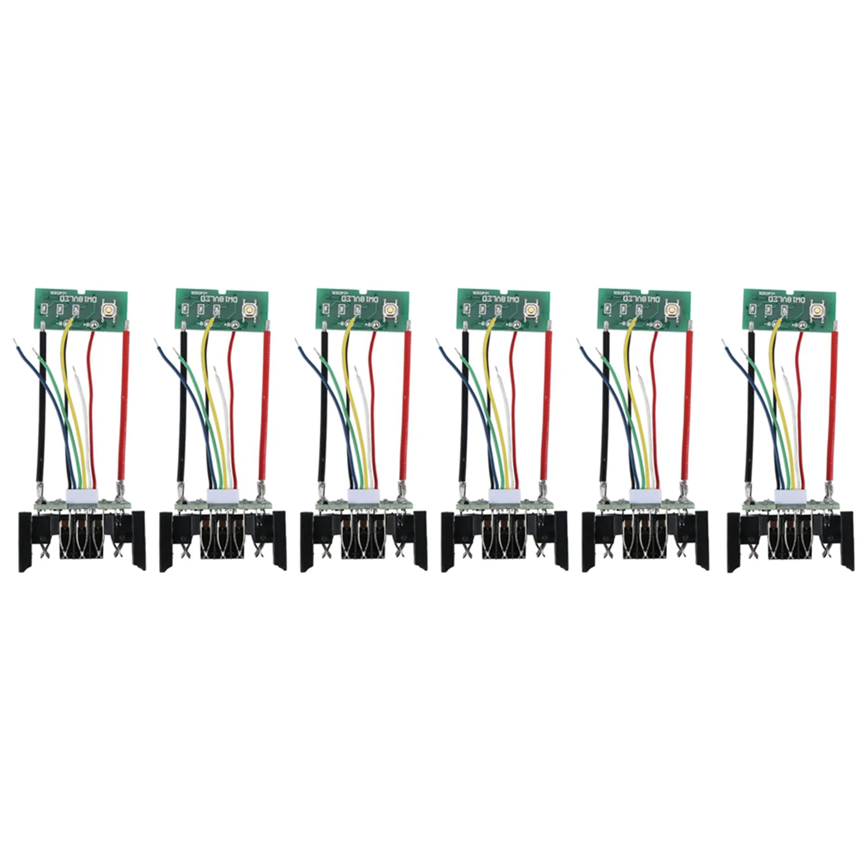 

BAAJ-6PCS DCB200 литий-аккумулятор PCB плата защиты от зарядки для 18 В 20 В DCB201 DCB203 DCB204