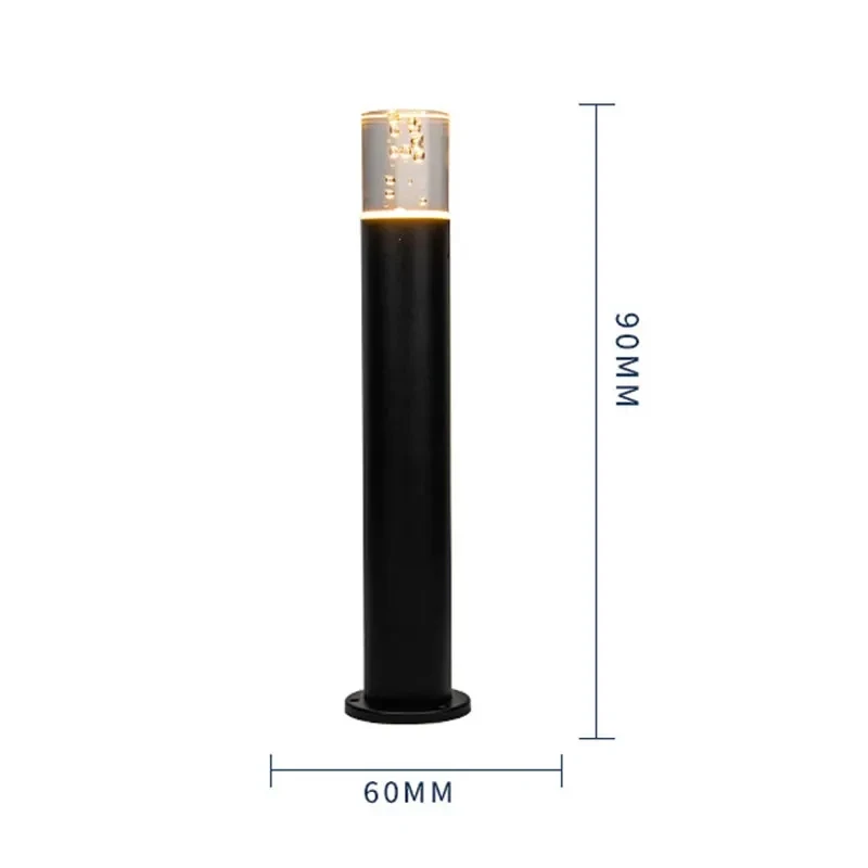 Acrylic (Imitation Crystal Bubble) Led Outdoor Waterproof Courtyard Outdoor Villa Community Park Lawn Light