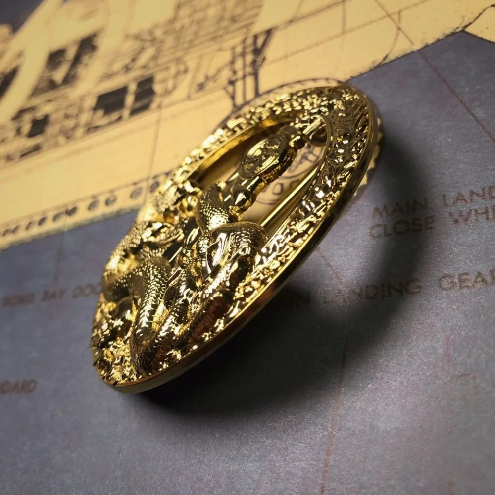 شارة ذهبية ألمانية ميدالية بروسية سميكة دبوس الديكور الحرف العسكرية جمع الحرف #3