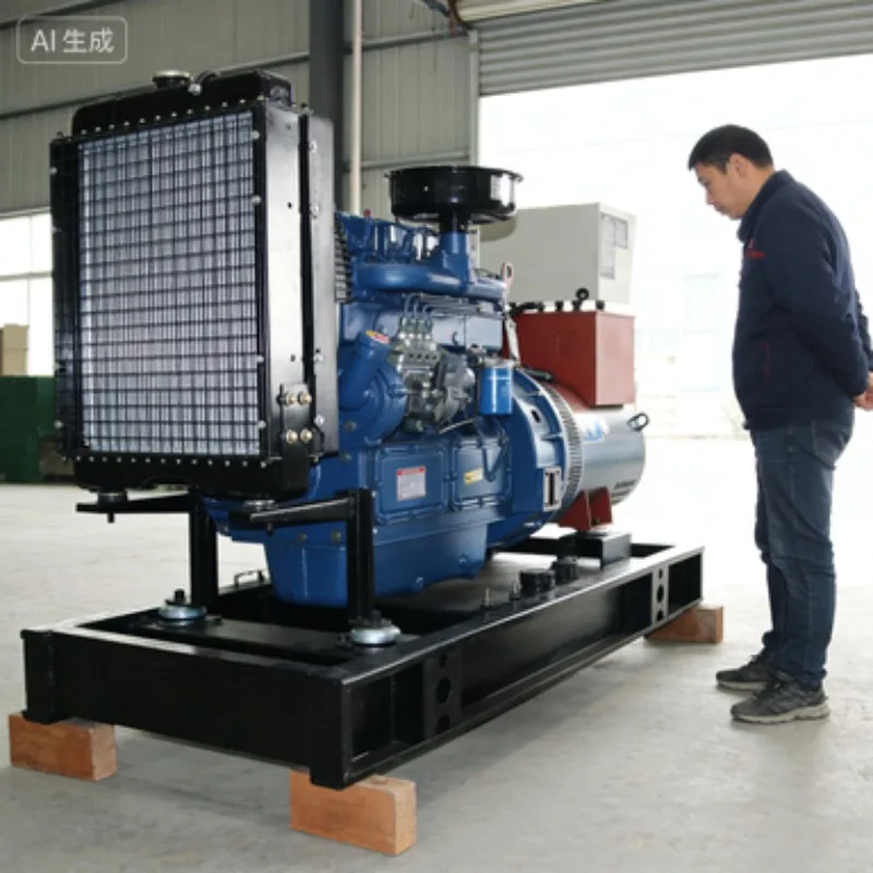 Silent 30kVA Diesel Generator Set 1500rpm with Remote Start and AVR Voltage Regulation