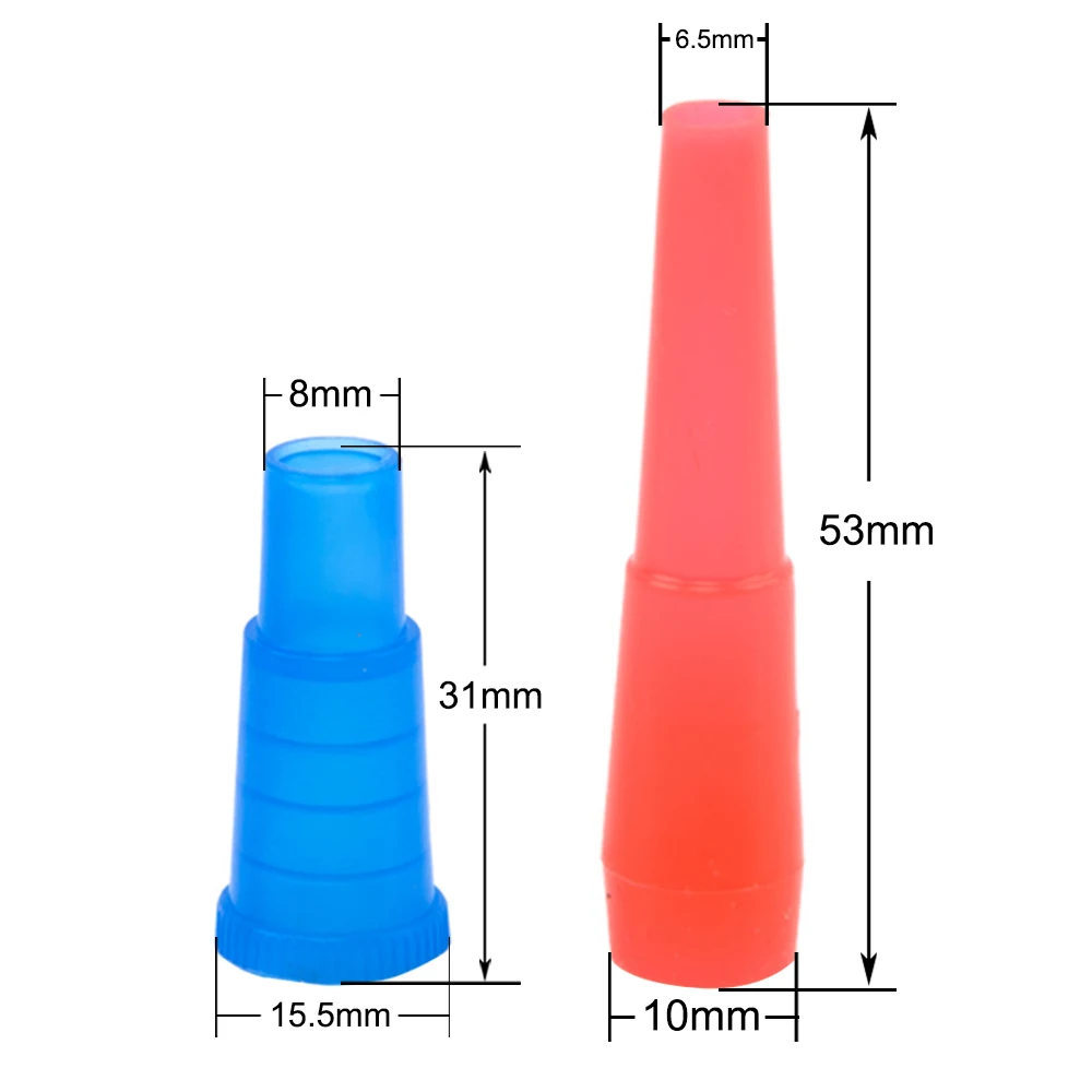 100pcs/lot Hookah Mouth Disposable Hookah Mouthpiece Colorful Plastic Mouthpiece Arabic Hookah Accessories Individually Packaged