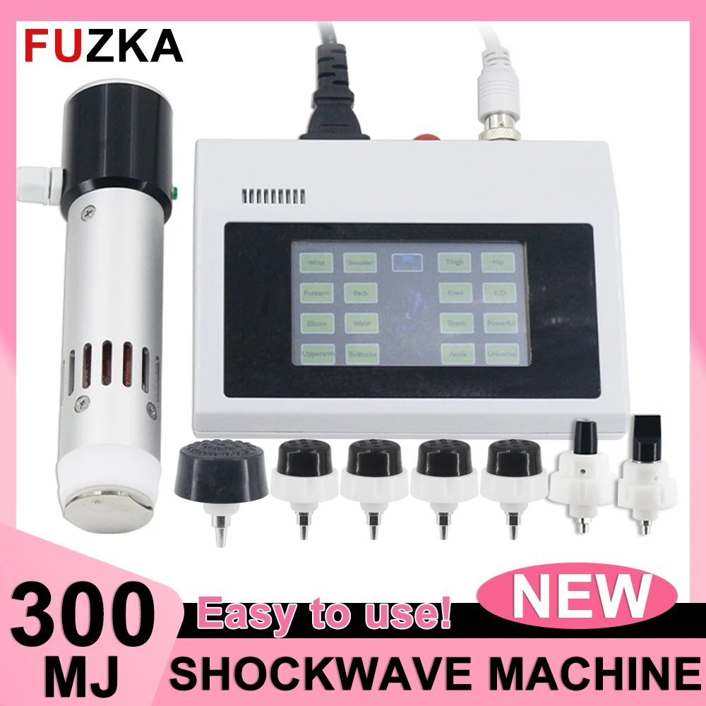 

Professional Shockwave Therapy Machine With 7 Heads For ED Treatment Pain Relife 300mj Physiotherapy Shock Wave Device