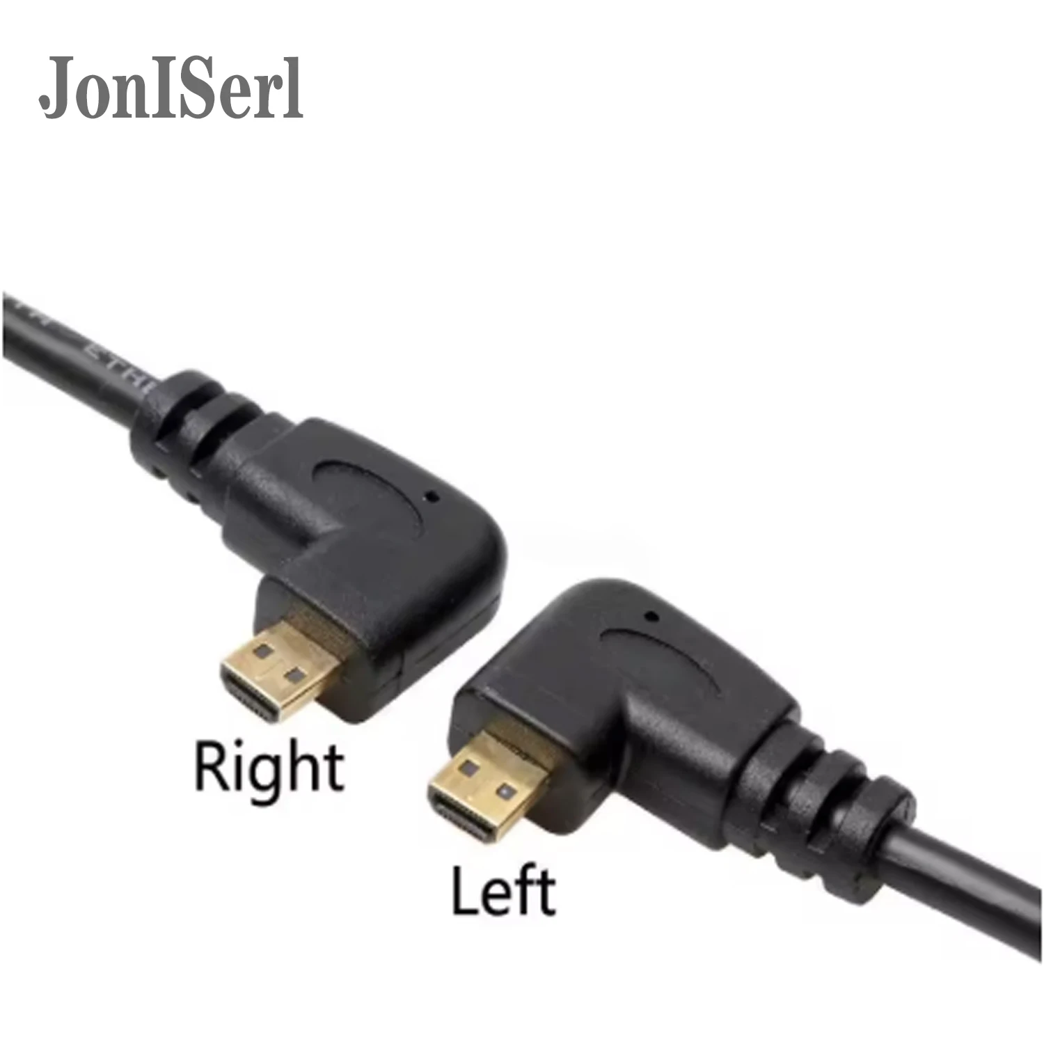 50cm/150cm 90 Degree Micro HDMI to HDMI Cable UP/Left/Right Angled Micro HDMI Cable for Digital Camera Sony A6400 GH4 Tablet