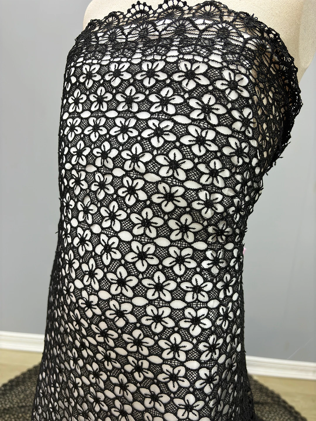 قماش دانتيل أفريقي للنساء ، دانتيل نيجيري قابل للذوبان في الماء ، جودة عالية ، فستان احتفال حفلة موسيقية ، الأحدث الأصلي ، way #6