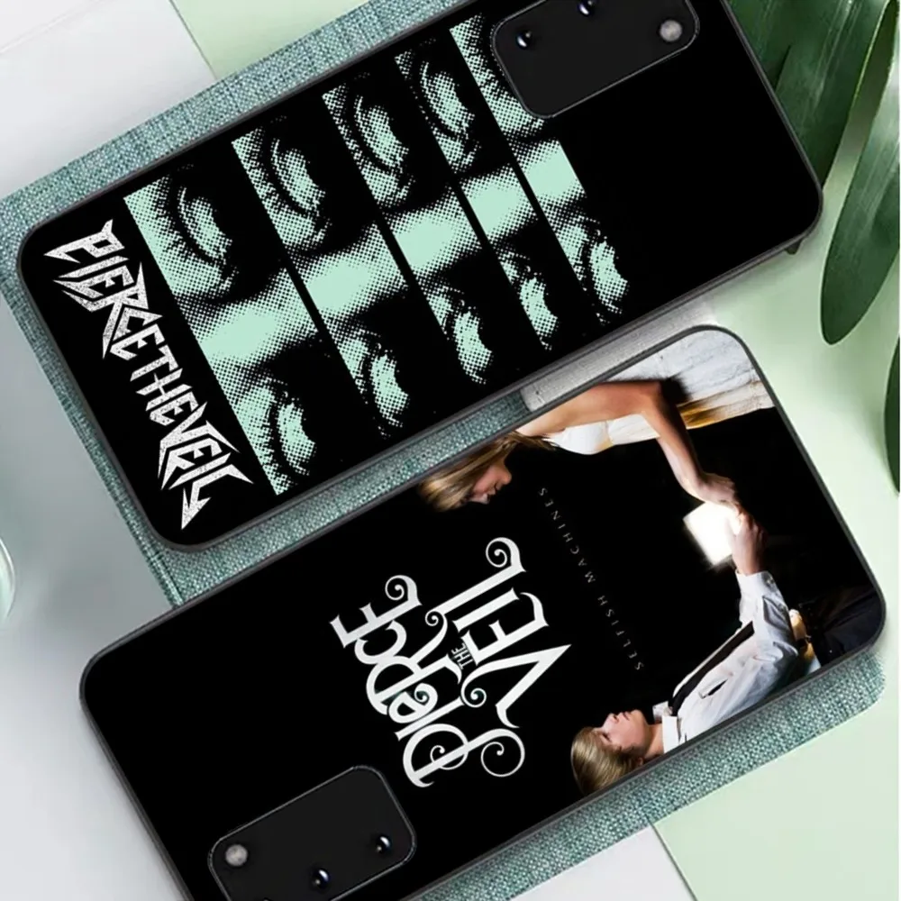 P-Pierce The Veil Band Phone Case For Samsung S 9 10 20 21 22 23 30 23 24 Plus Lite Ultra FE S10lite Fundas