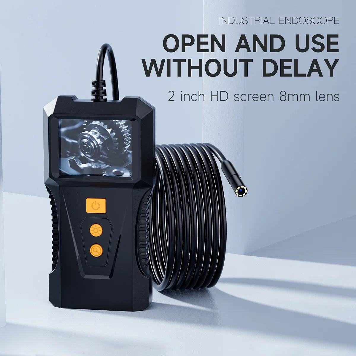 

Промышленный эндоскоп 1080P со светодиодом, объектив камеры 4,2 мм, для автомобилей, проверки ремонта труб, водонепроницаемый инспекционный эндоскоп