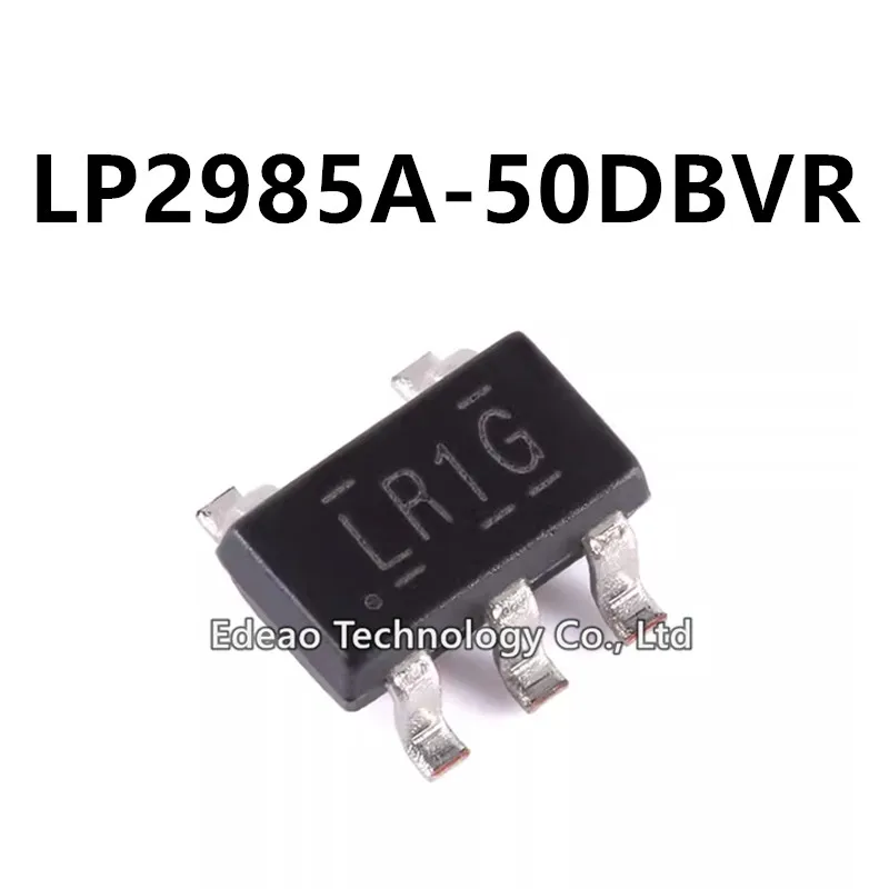 10-100PCS/Lot NEW LP2985A-50DBVR SOT23-5 LP2985A-50DBVT LP2985A-50DBV LP2985A-50 LP2985A SMD Marking:LR1G