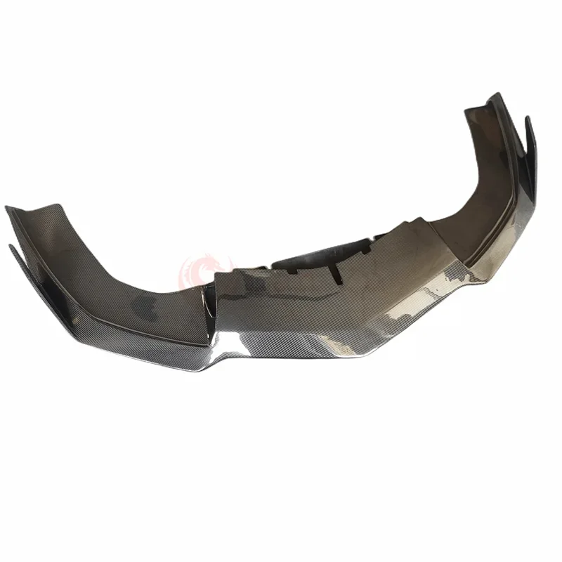 Carbon Fiber RZ Style Front Bumper Lip for Aventador LP700-4 Upgrade Front Bumper Splitter Lip Diffuser Cover Trim