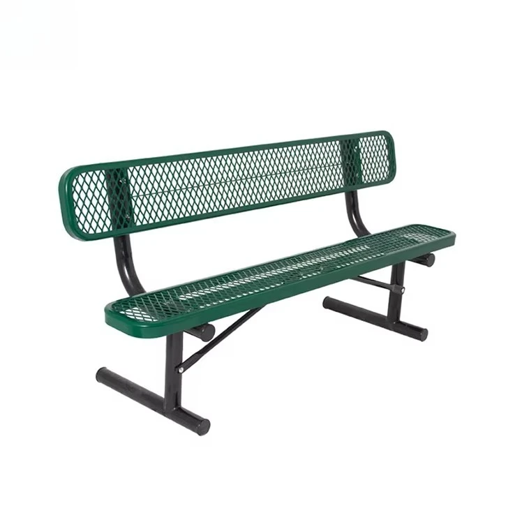 

Общественная уличная скамейка, стальная металлическая скамейка с термопластическим покрытием, парковая прочная нержавеющая современная скамейка