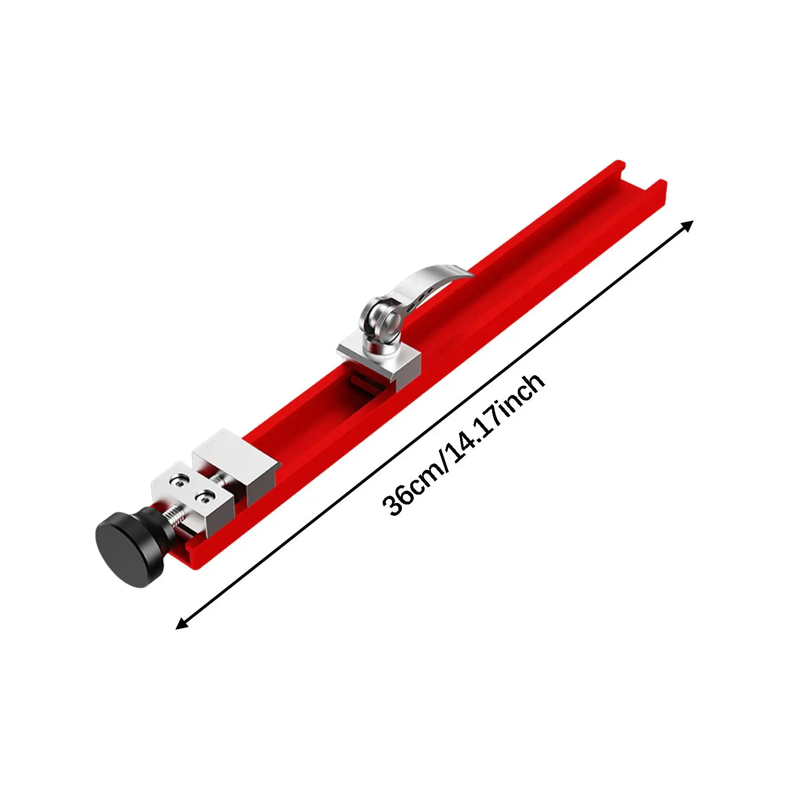 Guida base per macchina da taglio regolabile Robusto ad alte prestazioni Compatibile con la maggior parte delle seghe circolari per gli appassionati di falegnameria
