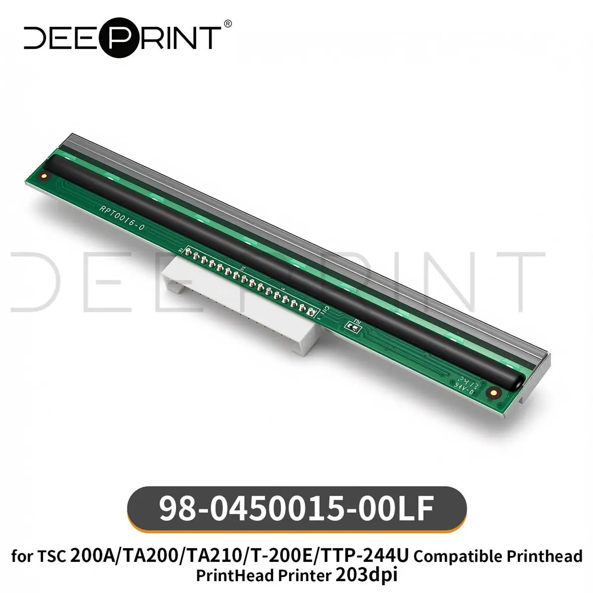 98-0450015-00LF 203DPI Thermal Printhead for TSC T-200A TA200 TA210 T-200E TTP-244U Printer Print Head | 3-Month Warranty