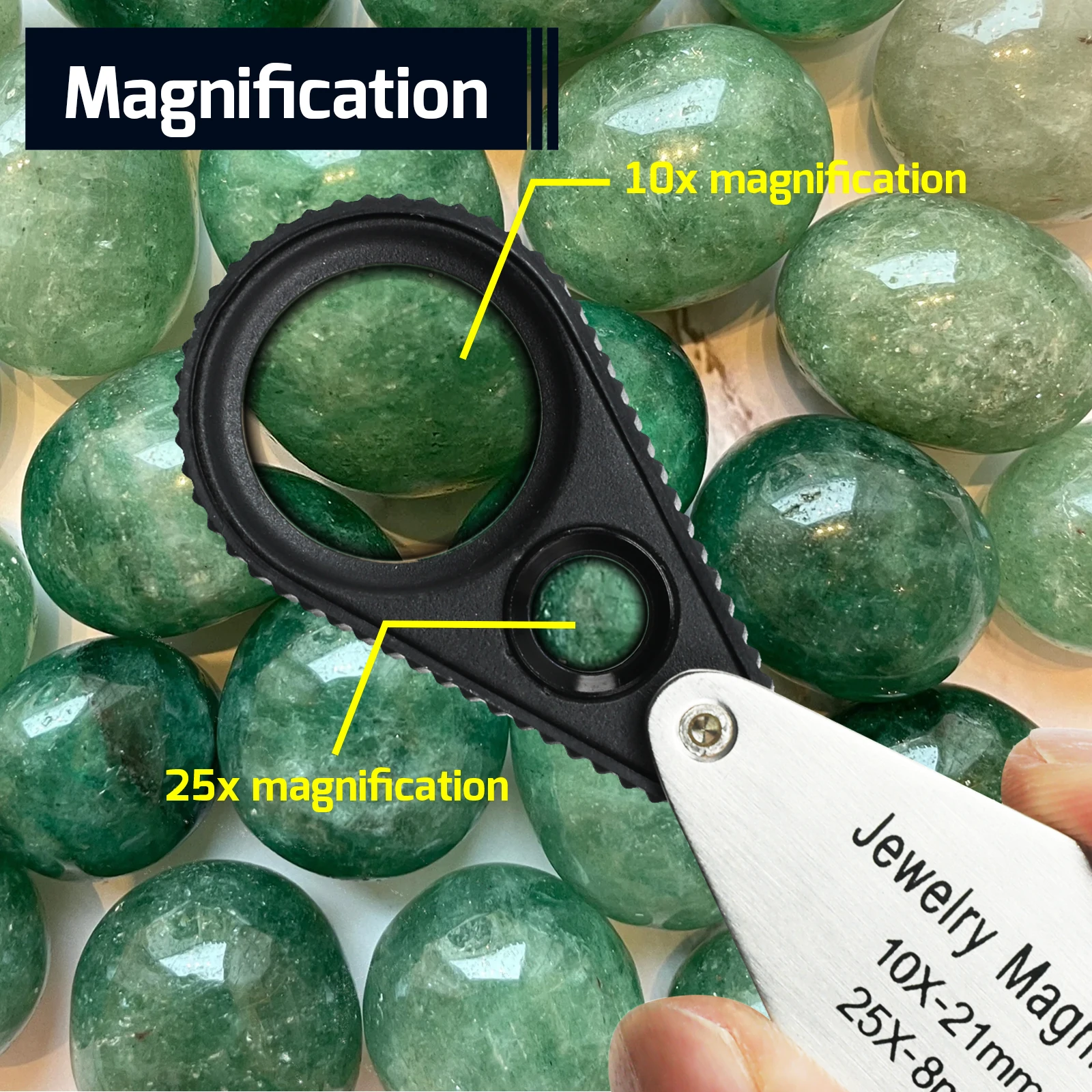 Dual 10X 25X Jewelry Loupe - S - Body Jewelry Repair ulasan dan harga